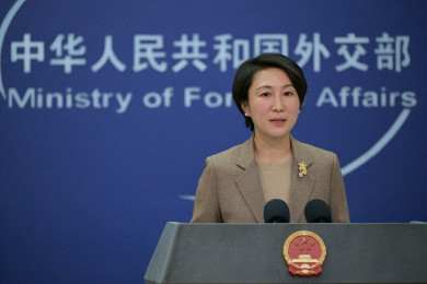 นางเหมา หนิง โฆษกกระทรวงการต่างประเทศของจีน (Photo : AFP)